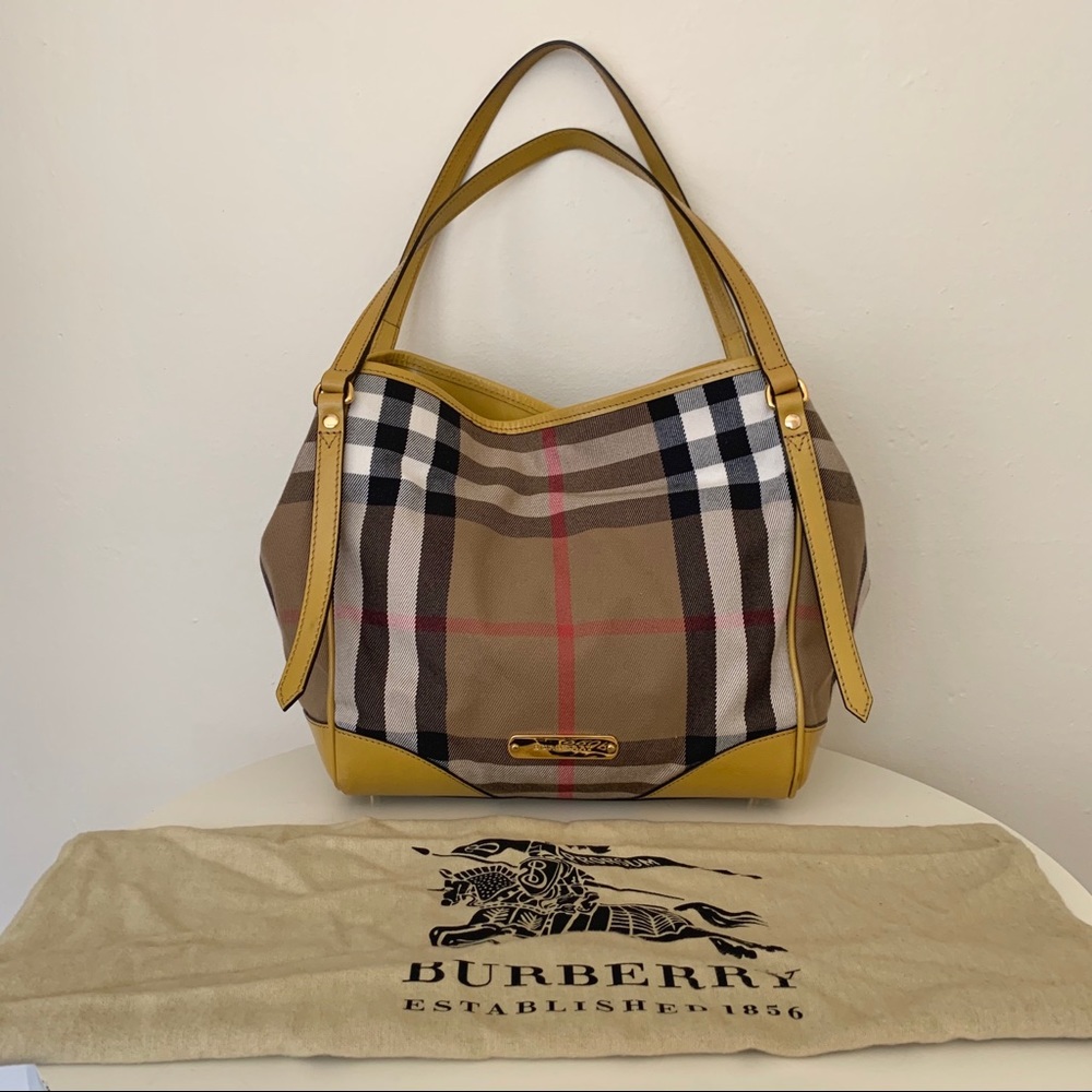 Burberry Bridle House Check Canterbury Tote